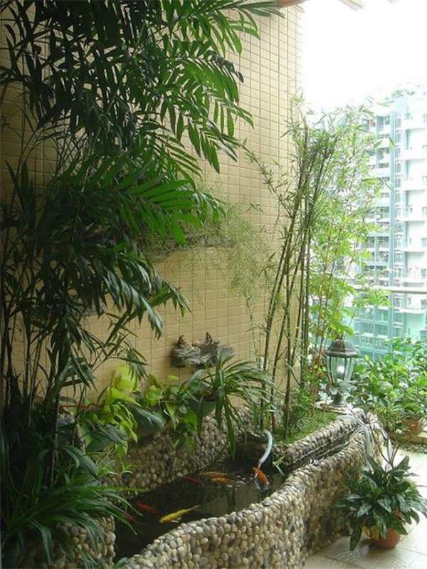 阳台绿化 阳台绿化