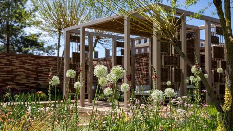 2022年切尔西花展花园设计作品实景图片案例-成都青望园林景观设计公司-1