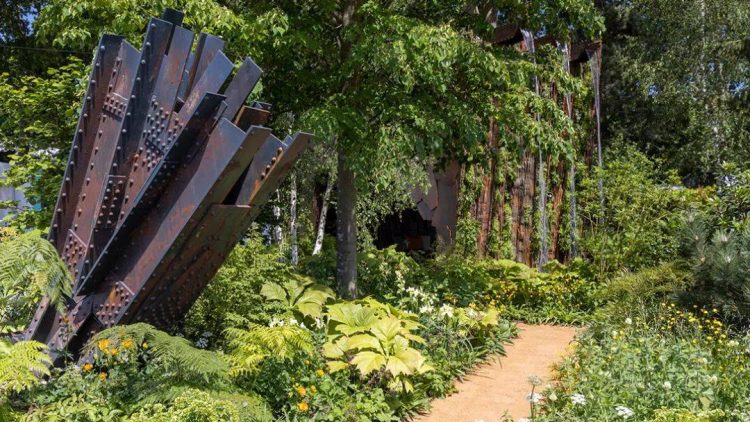 2022年切尔西花展花园设计作品实景图片案例-成都青望园林景观设计公司-1